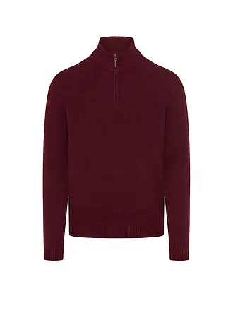 BRAX | Troyer Pullover STEFFEN | dunkelrot